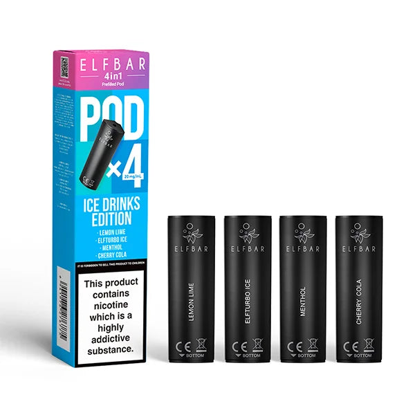 Elf Bar 4-in-1 Multi Flavour Edition Prefilled Vape Pods
