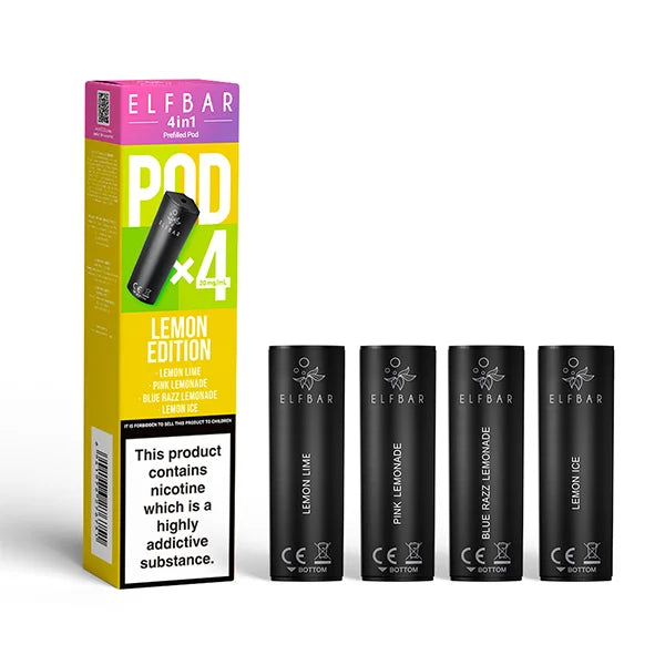 Elf Bar 4-in-1 Multi Flavour Edition Prefilled Vape Pods