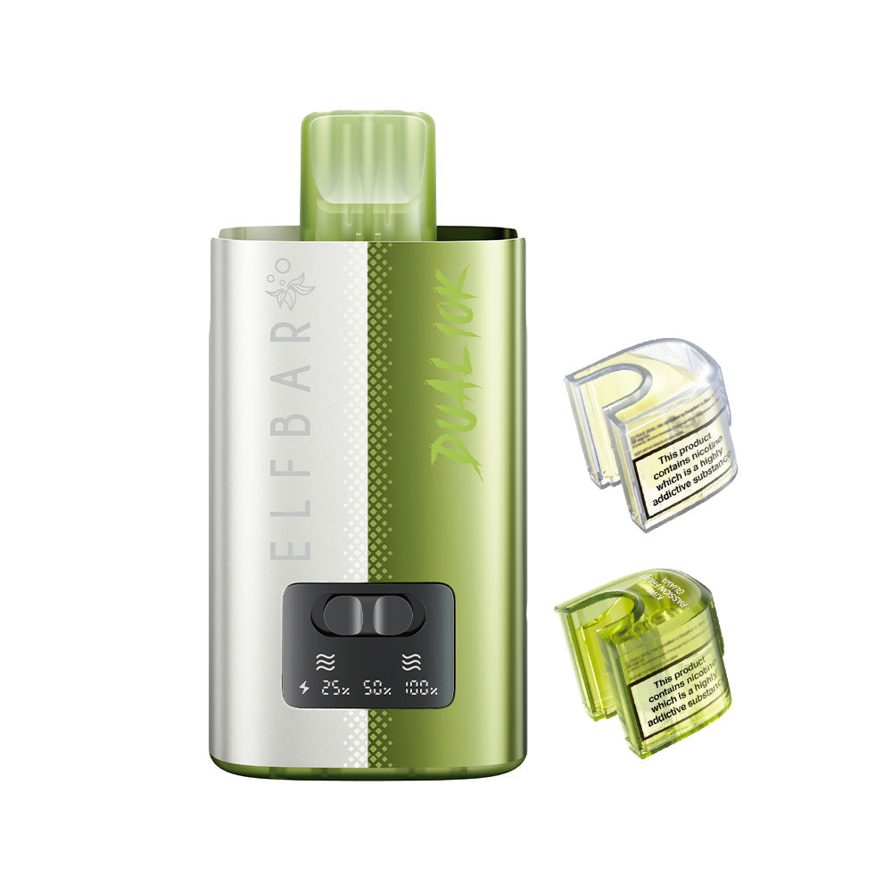 Elf Bar Dual 10K 2 in 1 Prefilled Pod Kit