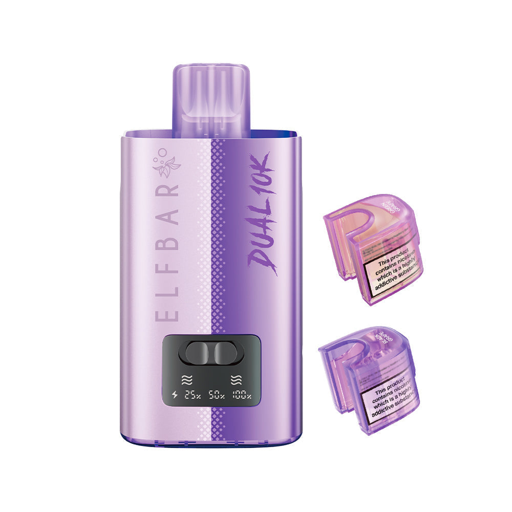 Elf Bar Dual 10K 2 in 1 Prefilled Pod Kit