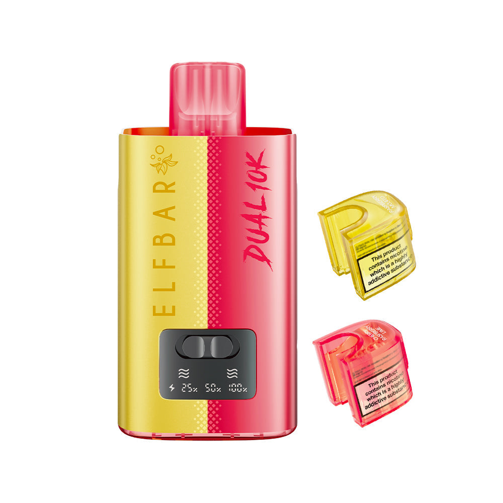Elf Bar Dual 10K 2 in 1 Prefilled Pod Kit