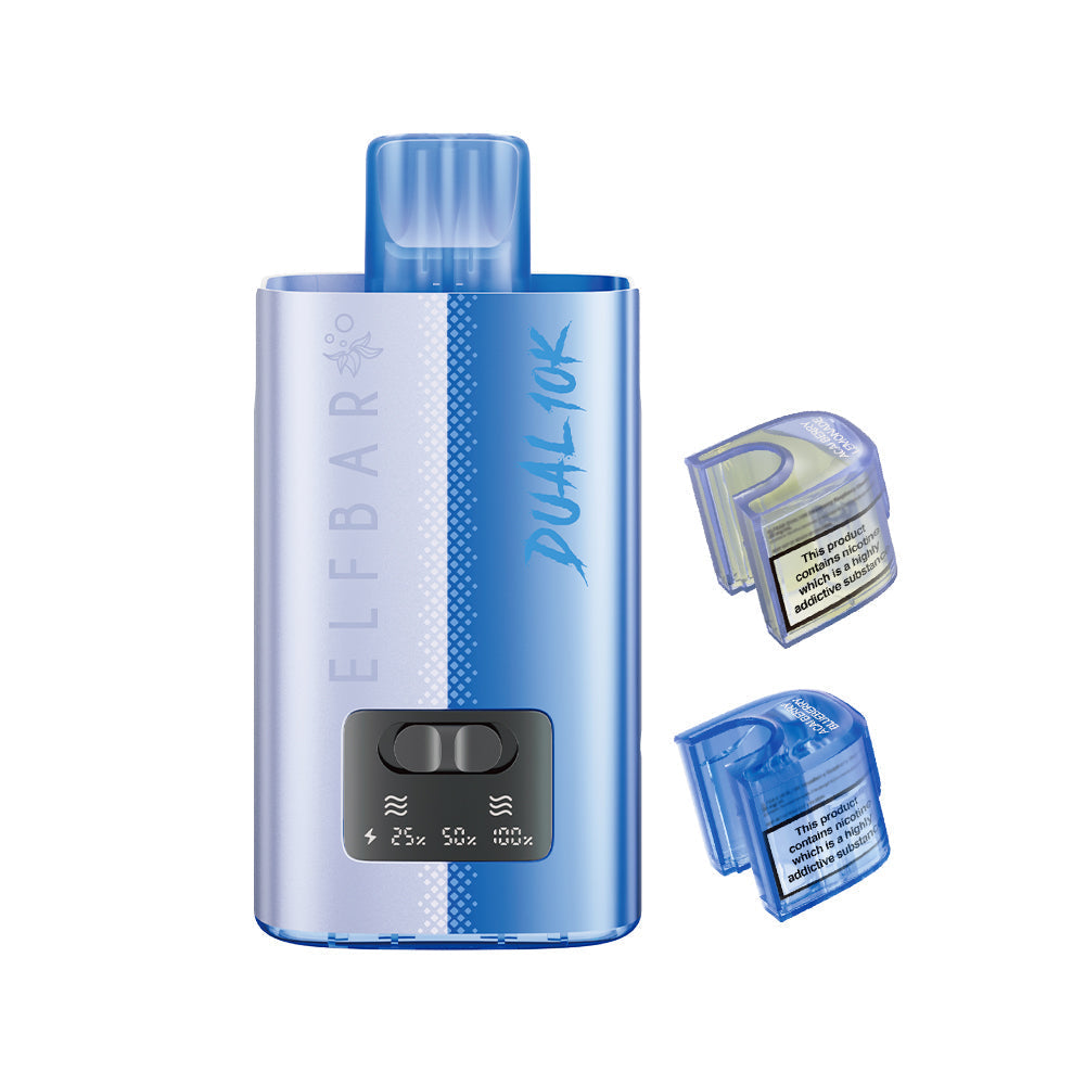 Elf Bar Dual 10K 2 in 1 Prefilled Pod Kit