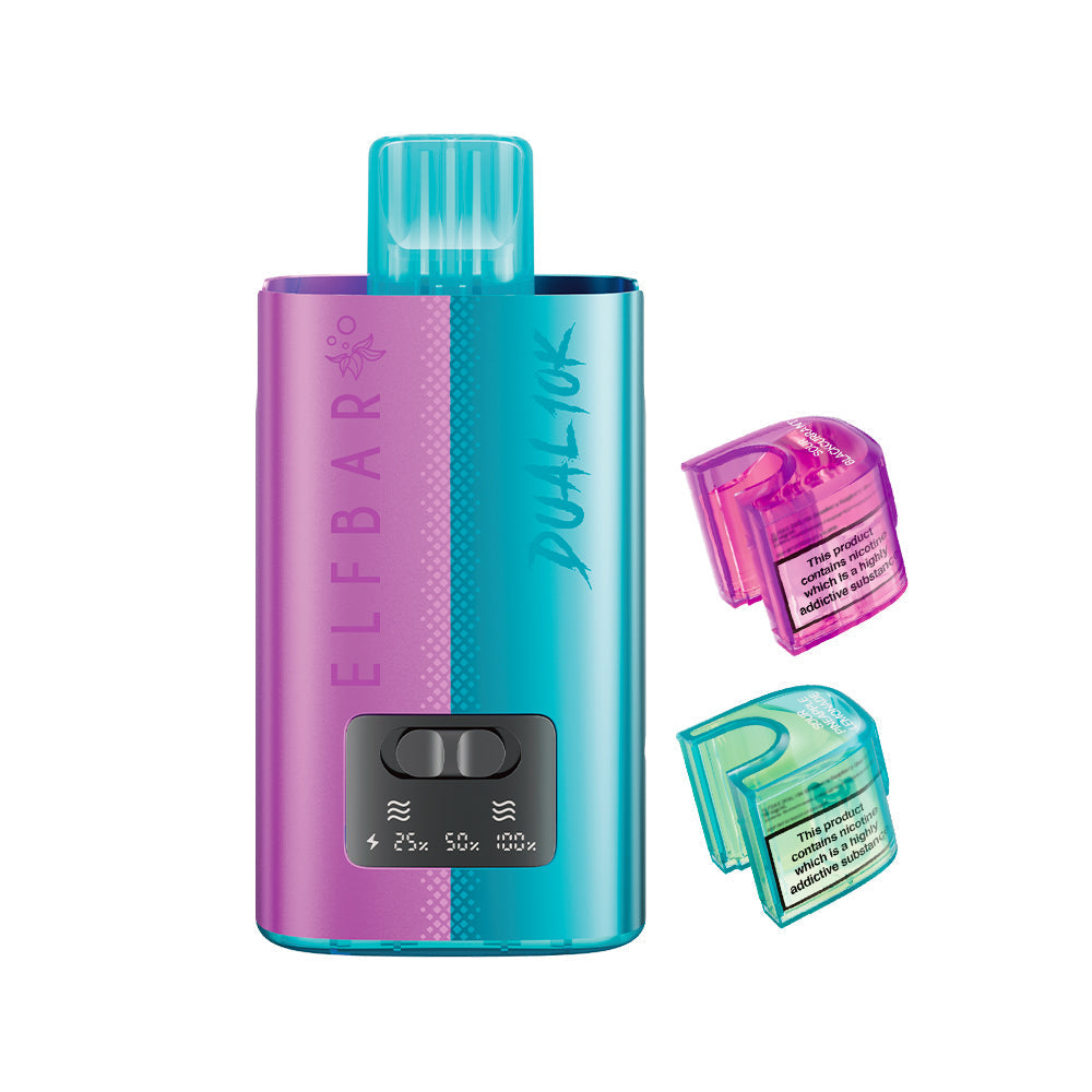 Elf Bar Dual 10K 2 in 1 Prefilled Pod Kit