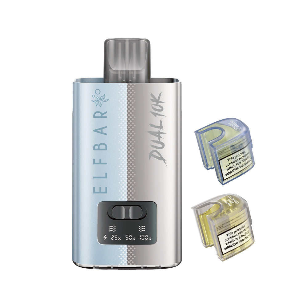 Elf Bar Dual 10K 2 in 1 Prefilled Pod Kit