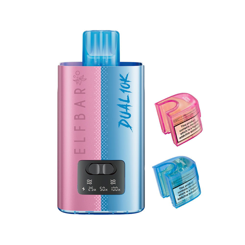 Elf Bar Dual 10K 2 in 1 Prefilled Pod Kit