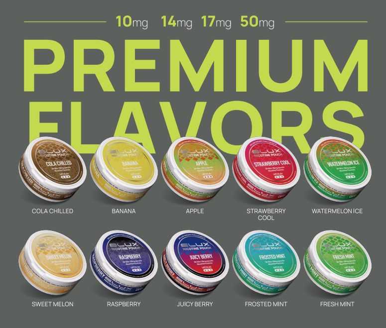 Elux Nicotine Pouches (Box of 10)
