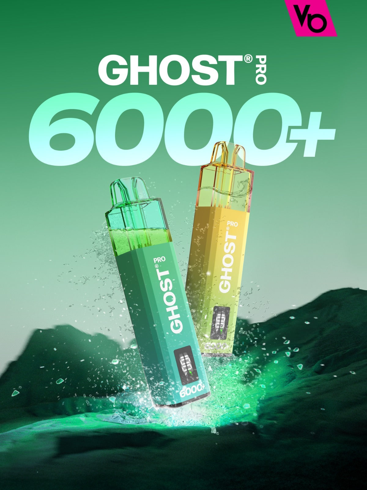 Ghost Pro 6000+ Puffs Disposable Vape (Box of 5)