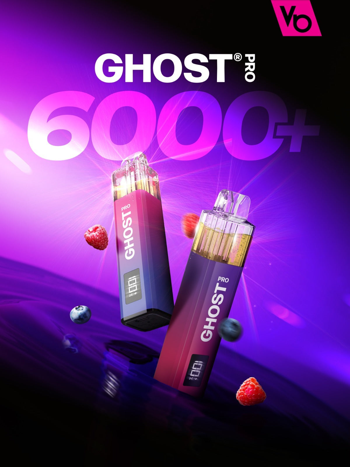 Ghost Pro 6000+ Puffs Disposable Vape (Box of 5)