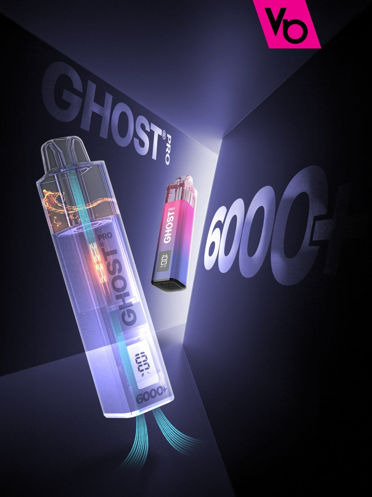Ghost Pro 6000+ Puffs Disposable Vape (Box of 5)