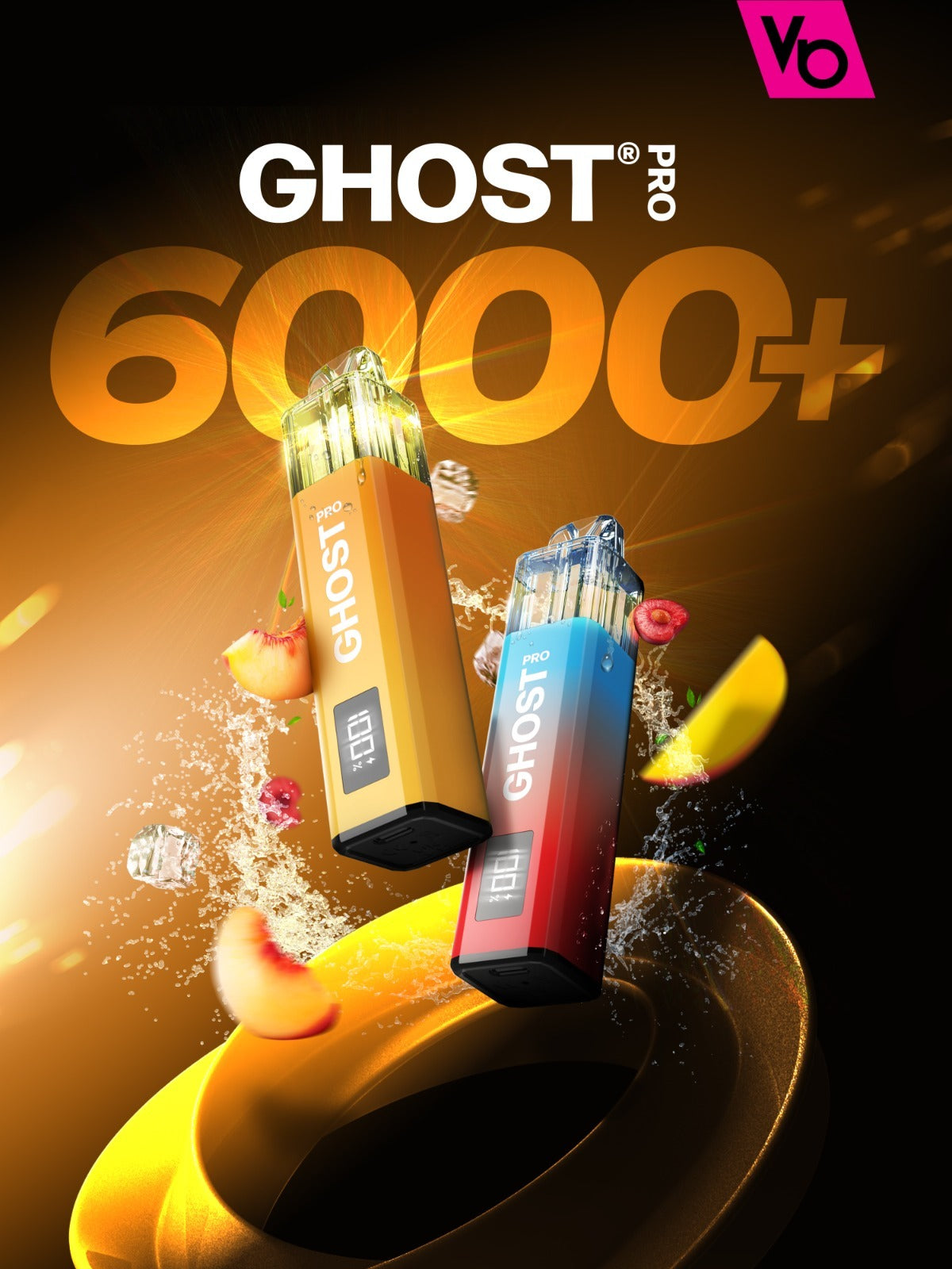 Ghost Pro 6000+ Puffs Disposable Vape (Box of 5)