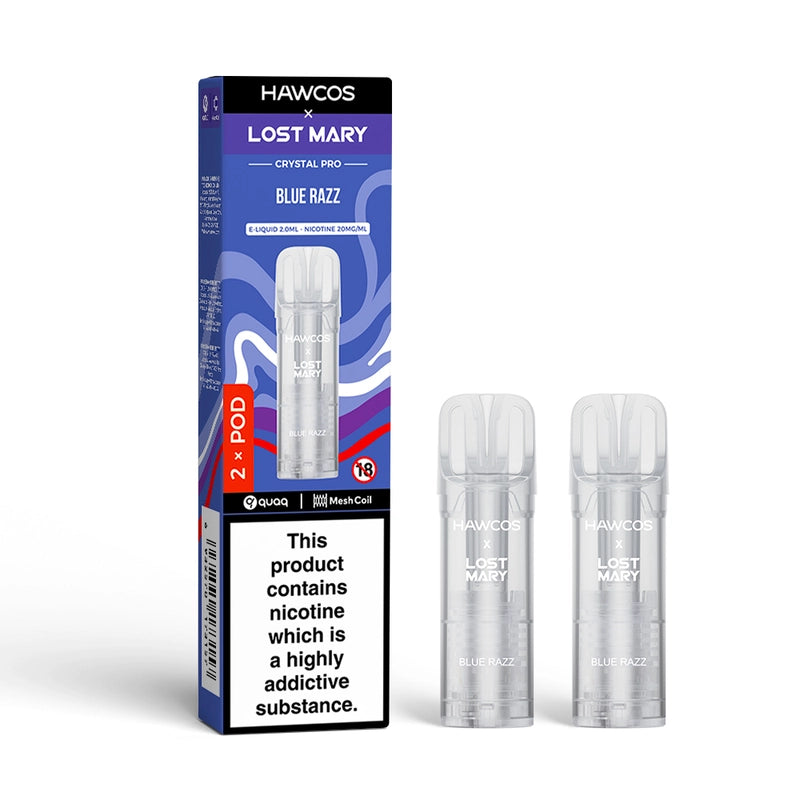Hawcos x Lost Mary Crystal Pro Prefilled Pods