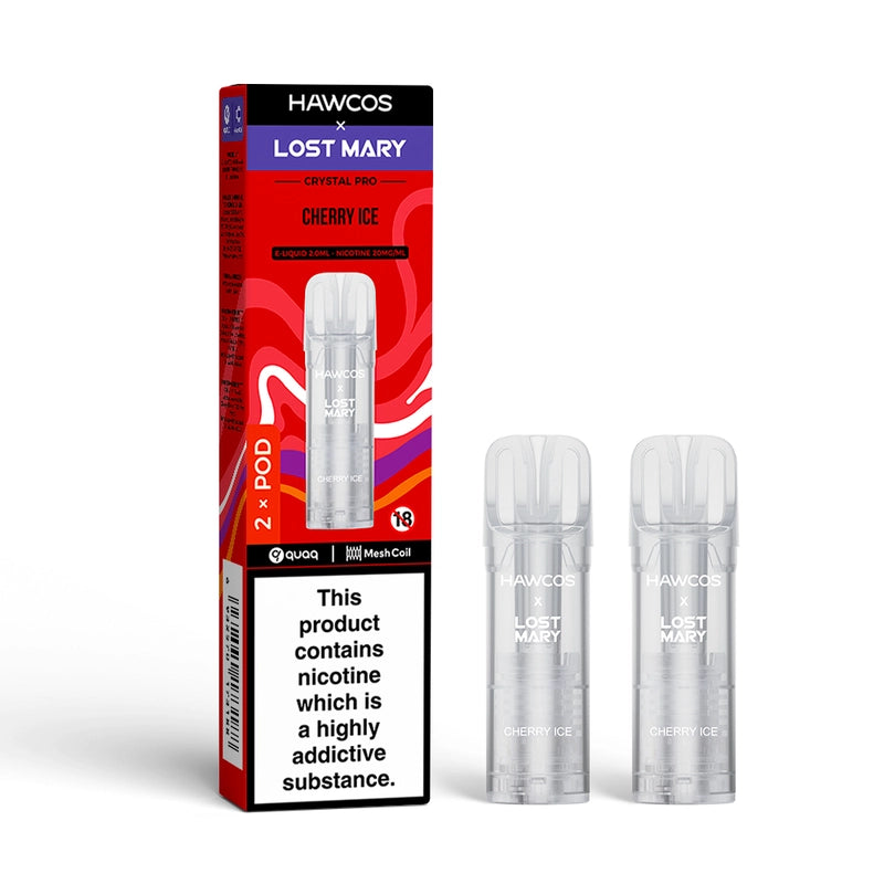 Hawcos x Lost Mary Crystal Pro Prefilled Pods