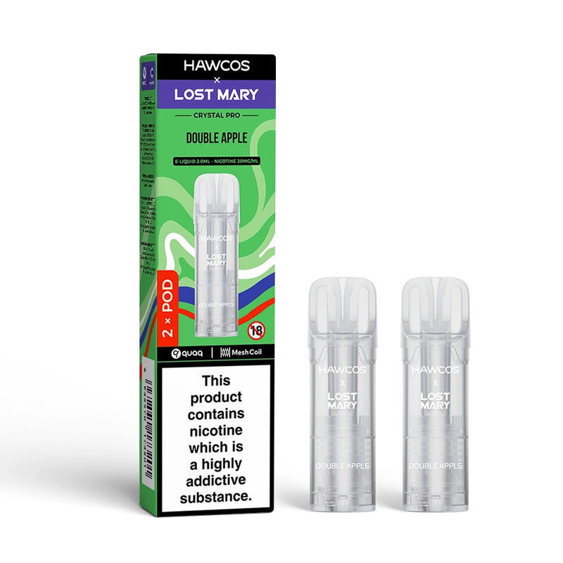 Hawcos x Lost Mary Crystal Pro Prefilled Pods
