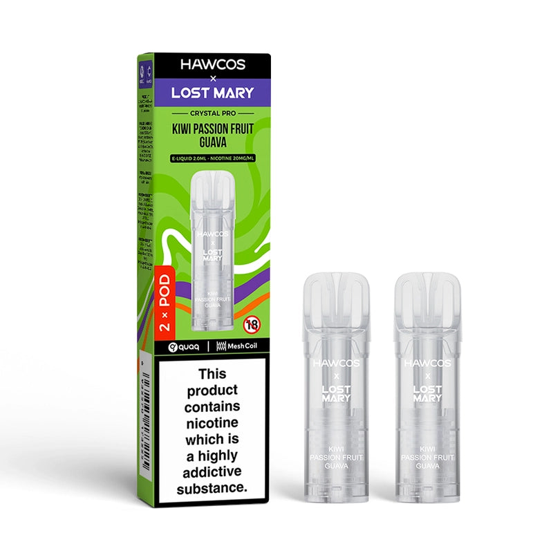 Hawcos x Lost Mary Crystal Pro Prefilled Pods