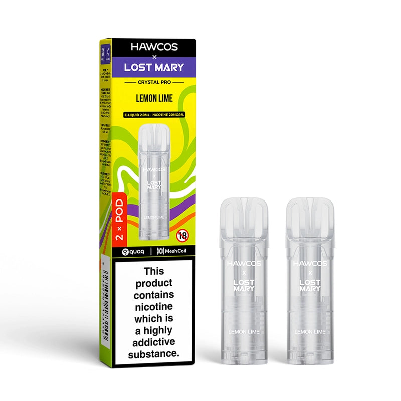 Hawcos x Lost Mary Crystal Pro Prefilled Pods