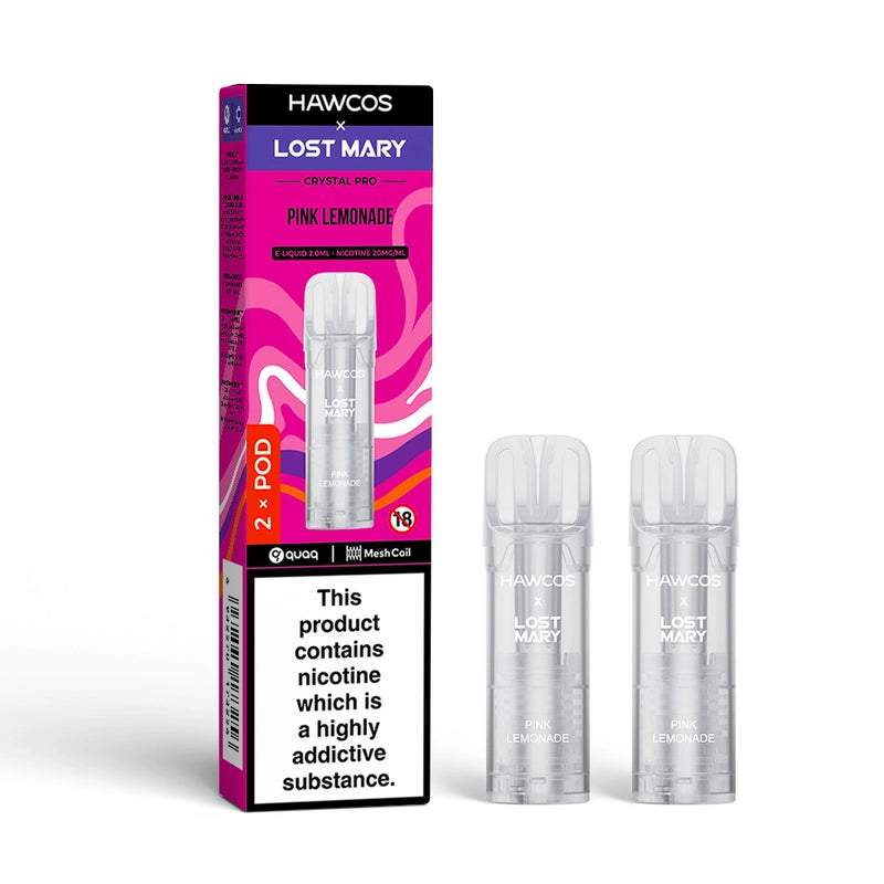 Hawcos x Lost Mary Crystal Pro Prefilled Pods