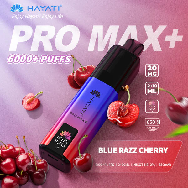 Hayati Pro Max Plus 6000 Puffs Disposable Vape