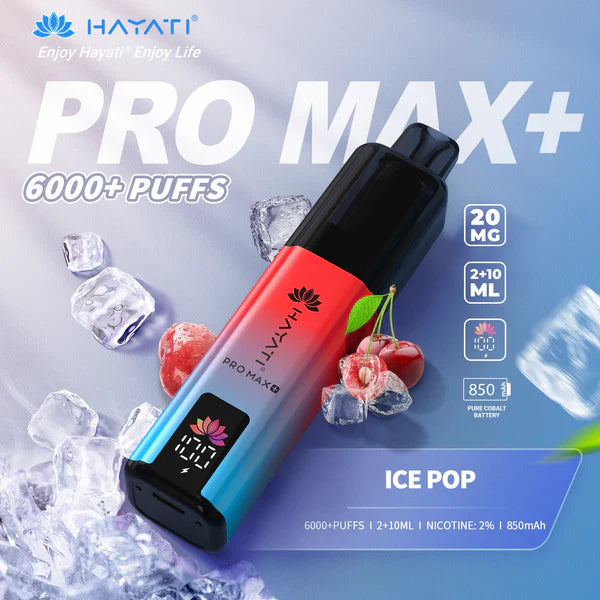Hayati Pro Max Plus 6000 Puffs Disposable Vape (Box of 5)