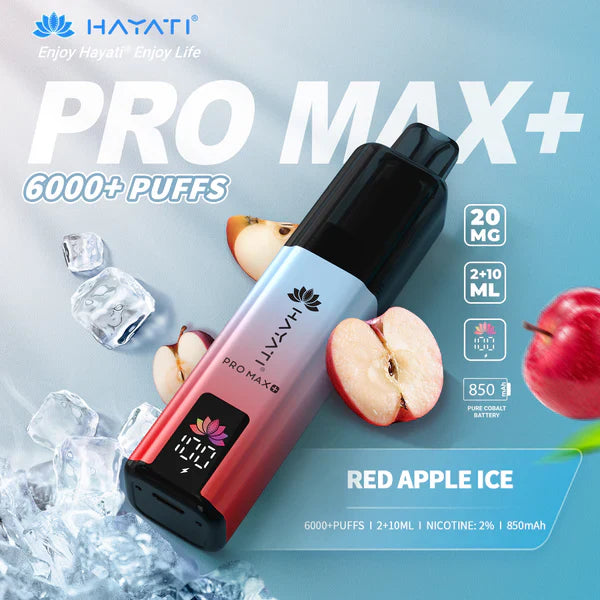 Hayati Pro Max Plus 6000 Puffs Disposable Vape (Box of 5)