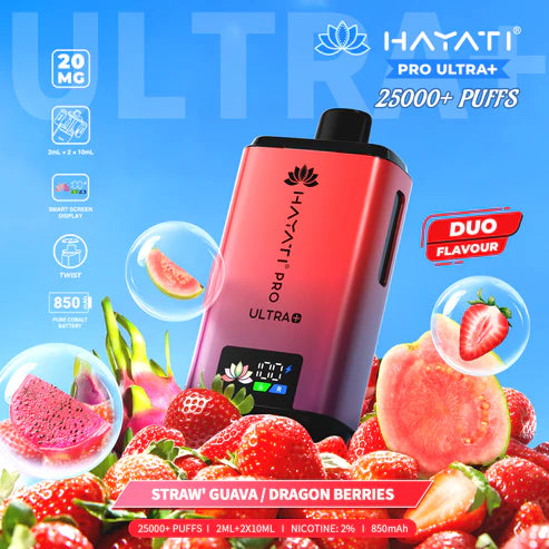 Hayati Pro Ultra Plus 25000 Prefilled Pod Kit