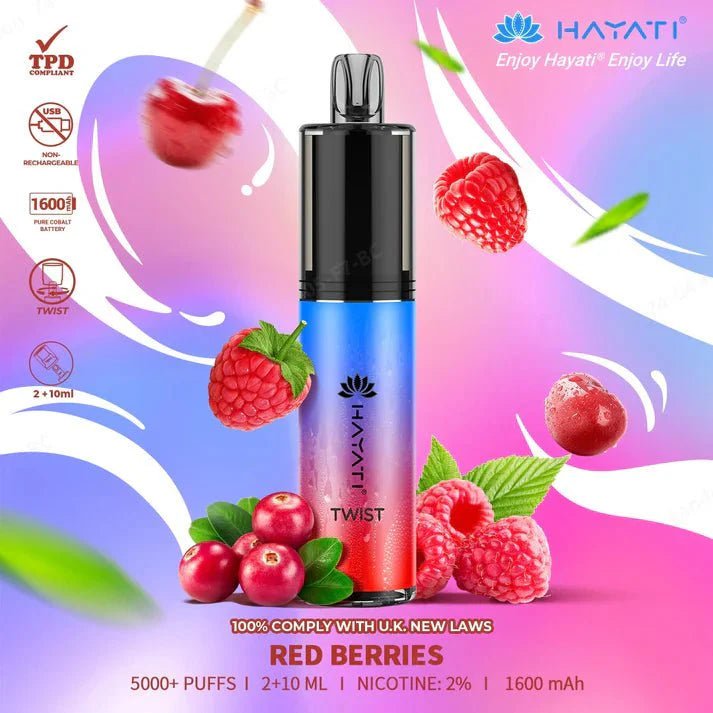 Hayati Twist 5000 Disposable Vape Kit