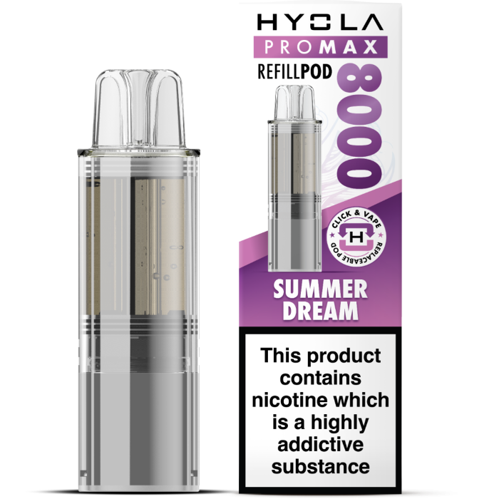 Hyola Pro Max 8000 Replacement Pods Pack of 5