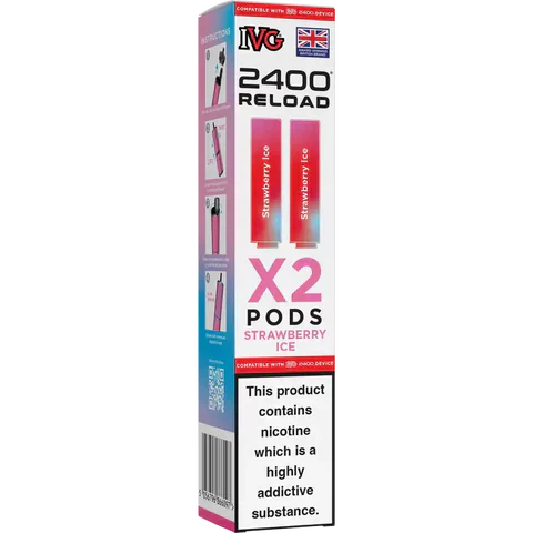 IVG 2400 Reload 2-in-1 Prefilled Pods | Pack of 5
