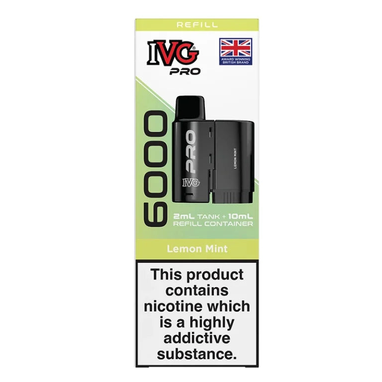 IVG Pro 12 Prefilled Pods and Refills