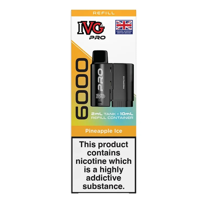 IVG Pro 12 Prefilled Pods and Refills