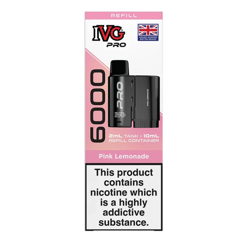 IVG Pro 12 Prefilled Pods and Refills