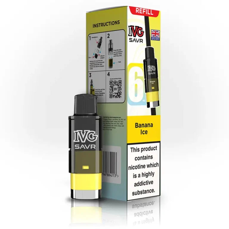 IVG SAVR Prefilled Pods and Refill Containers