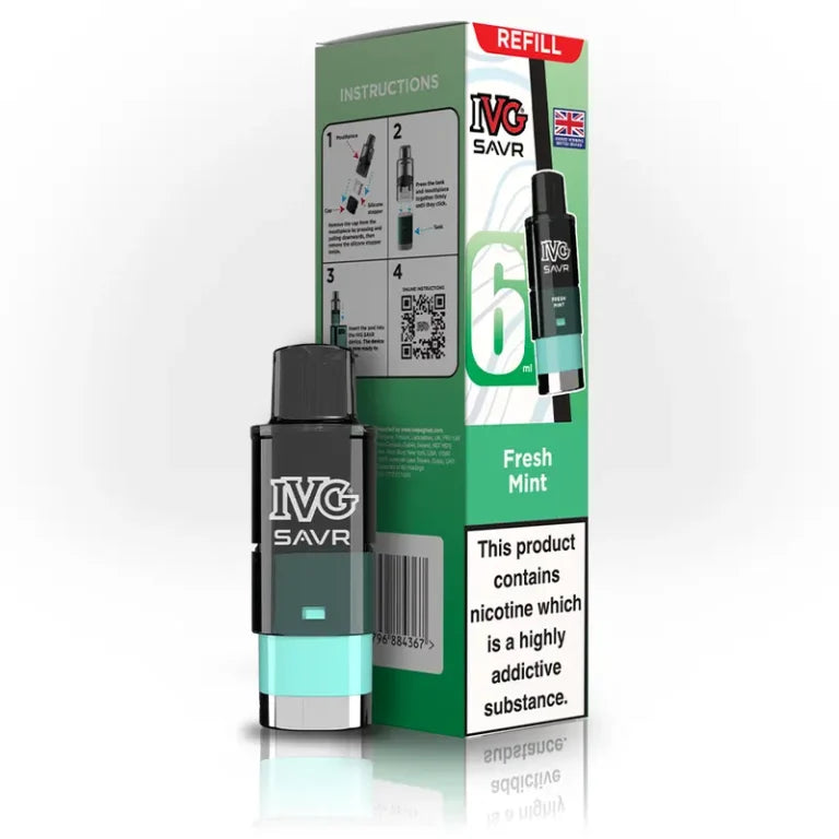 IVG SAVR Prefilled Pods and Refill Containers