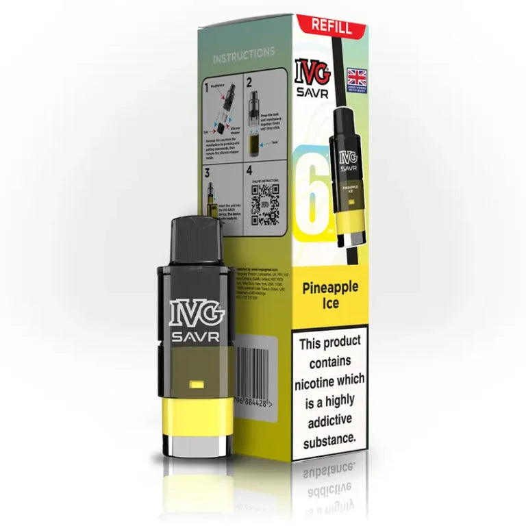 IVG SAVR Prefilled Pods and Refill Containers