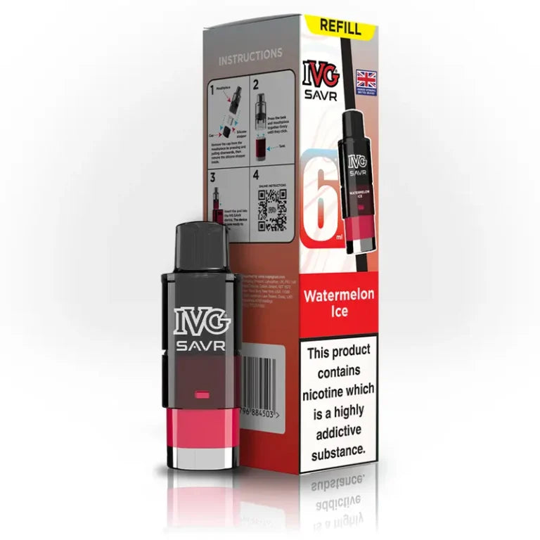 IVG SAVR Prefilled Pods and Refill Containers