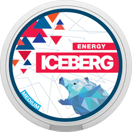 Iceberg Nicotine Pouches Medium Strength (Box of 10)