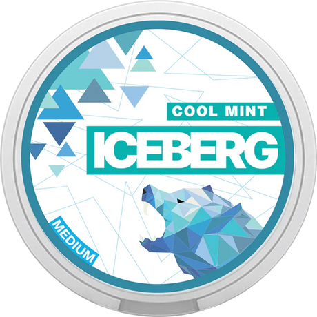 Iceberg Nicotine Pouches Medium Strength (Box of 10)