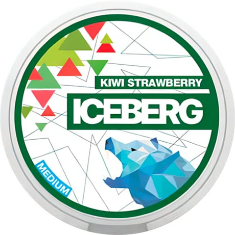 Iceberg Nicotine Pouches Medium Strength (Box of 10)