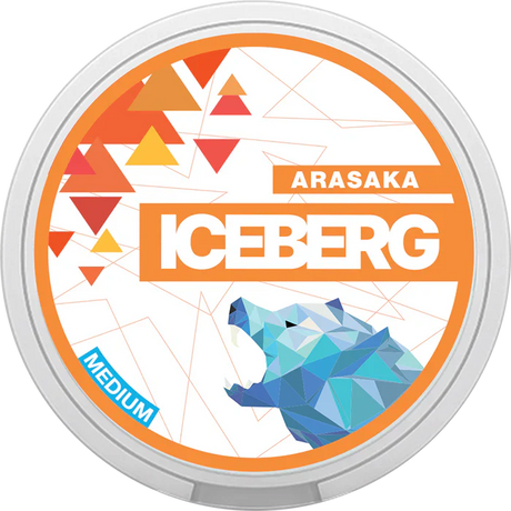 Iceberg Nicotine Pouches Medium Strength (Box of 10)