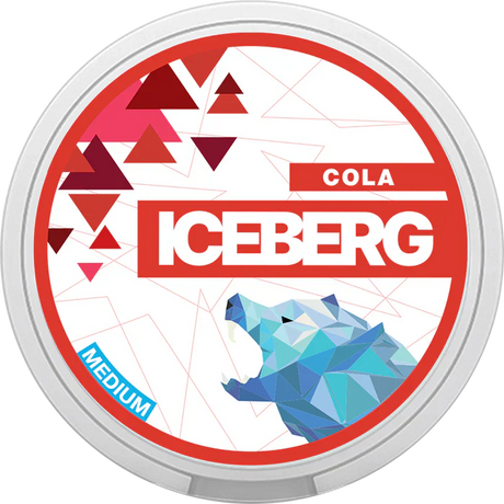 Iceberg Nicotine Pouches Medium Strength (Box of 10)