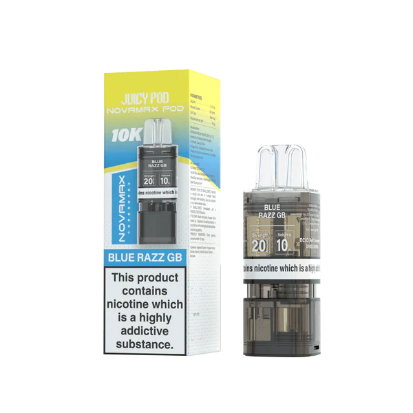 Juicy Pod Novamax 10k Replacement Pods - 10 pack
