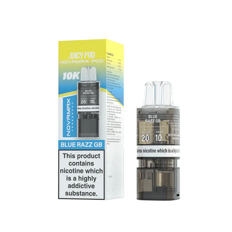 Juicy Pod Novamax 10k Replacement Pods - 10 pack