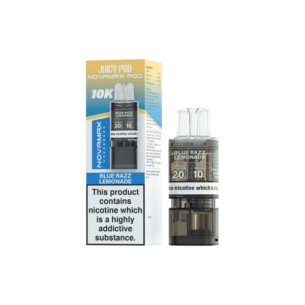 Juicy Pod Novamax 10k Replacement Pods - 10 pack