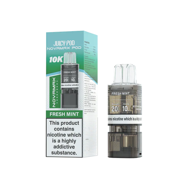 Juicy Pod Novamax 10k Replacement Pods - 10 pack