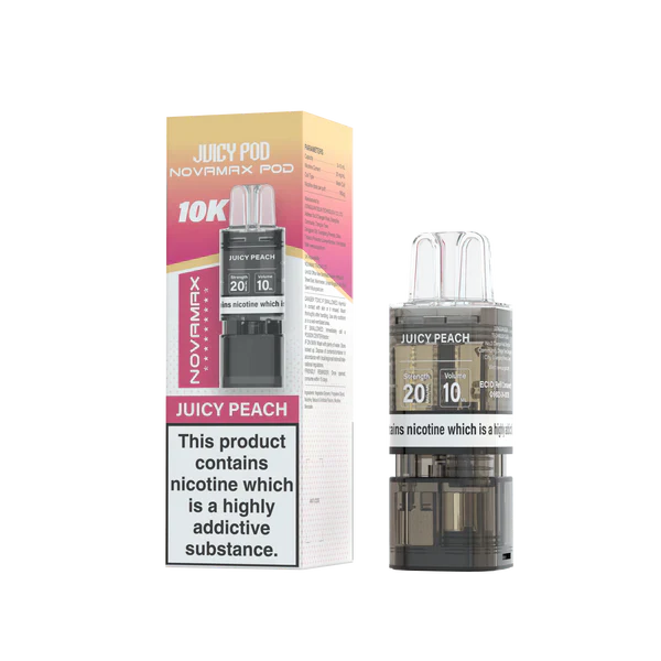 Juicy Pod Novamax 10k Replacement Pods - 10 pack