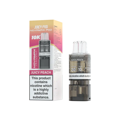Juicy Pod Novamax 10k Replacement Pods - 10 pack