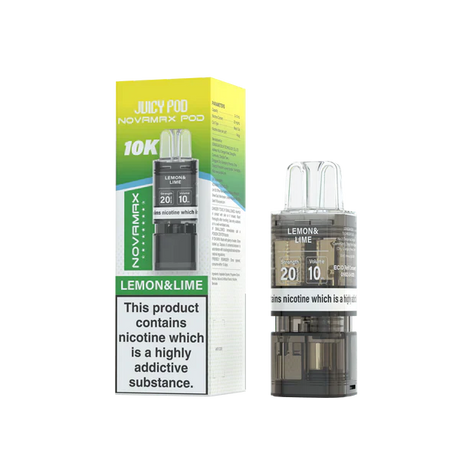 Juicy Pod Novamax 10k Replacement Pods - 10 pack