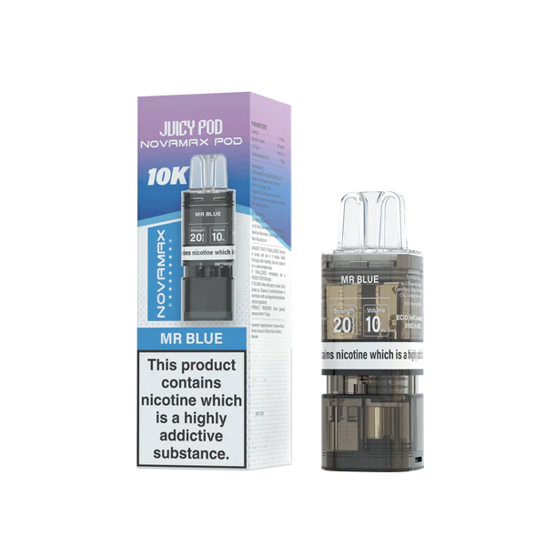 Juicy Pod Novamax 10k Replacement Pods - 10 pack