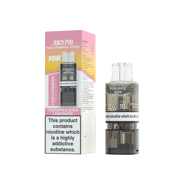 Juicy Pod Novamax 10k Replacement Pods - 10 pack