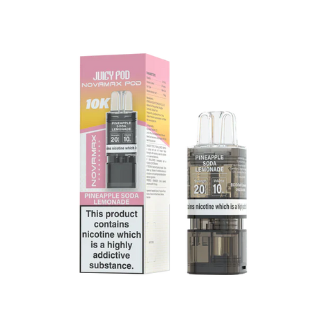 Juicy Pod Novamax 10k Replacement Pods - 10 pack