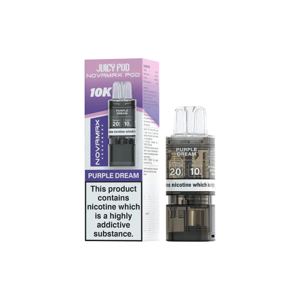 Juicy Pod Novamax 10k Replacement Pods - 10 pack